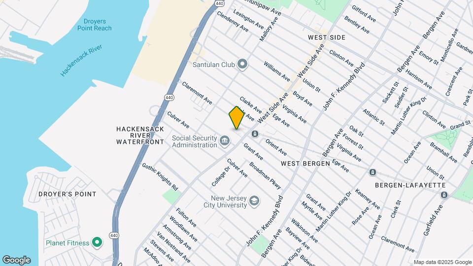 276 Grant Ave Map and Location Details