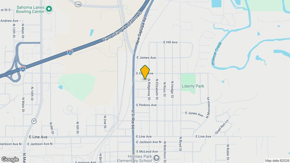 1139 E Moman Ave Map and Location Details