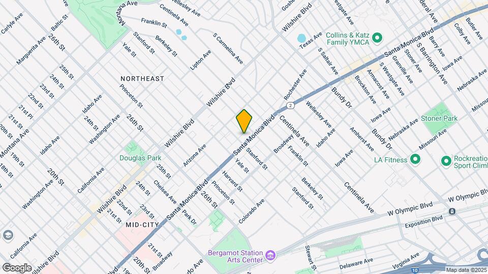 3011 Santa Monica Blvd Mapa y Detalles de la Ubicación