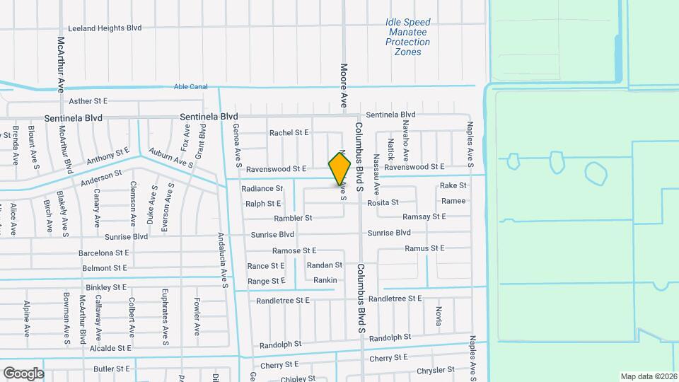 1150 Rahway St Map and Location Details