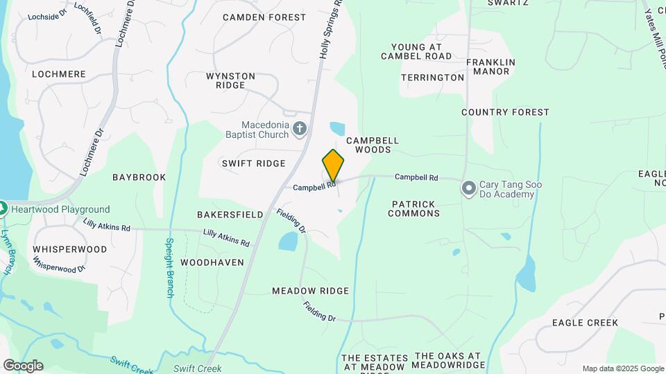 4105 Campbell Rd Map and Location Details