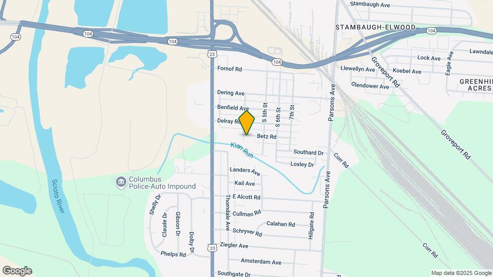 107 Betz Rd Map and Location Details