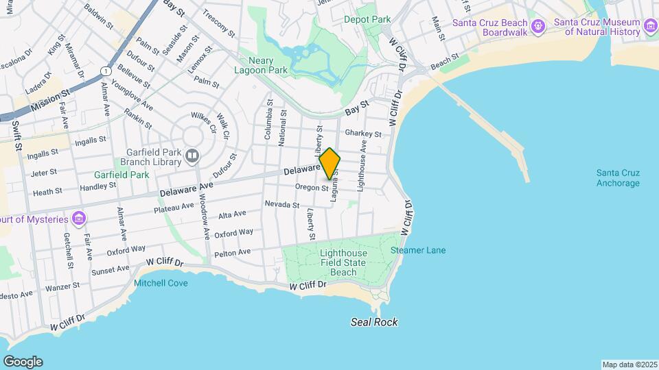 302 Oregon St Map and Location Details