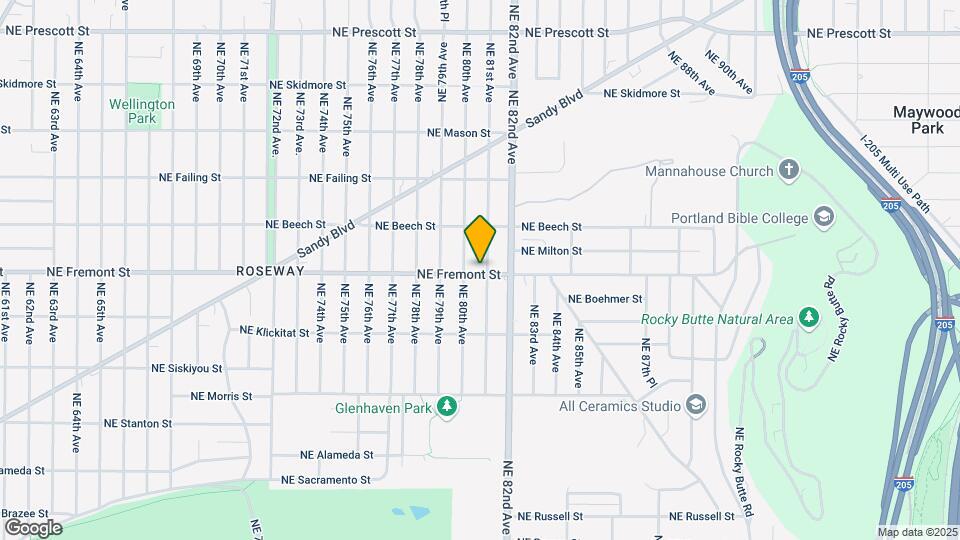 8029-8035 NE Fremont St-Unit -8035 Mapa y Detalles de la Ubicación
