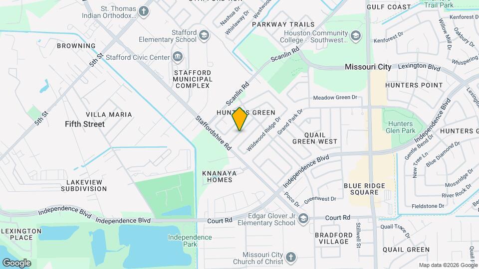 2025 Sandy Knoll Dr Map and Location Details