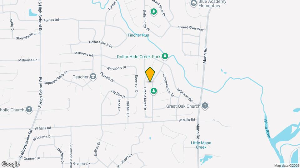6154 Long River Ln Map and Location Details