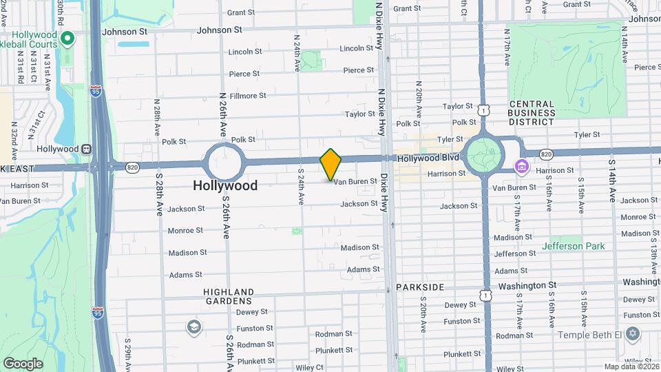 2240 Van Buren St Map and Location Details