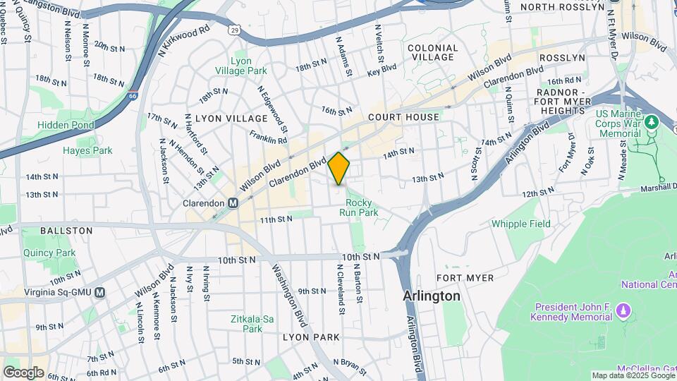 2520 Fairfax Dr Map and Location Details