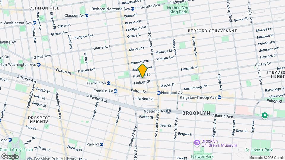 41 Halsey St, Unit 2R Mapa y Detalles de la Ubicación