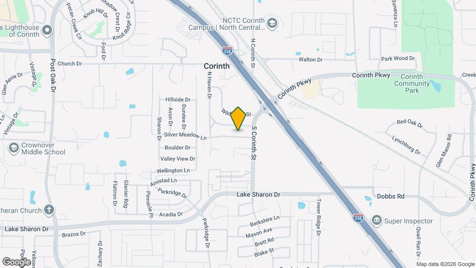 2813 Silver Meadow Ln Map and Location Details
