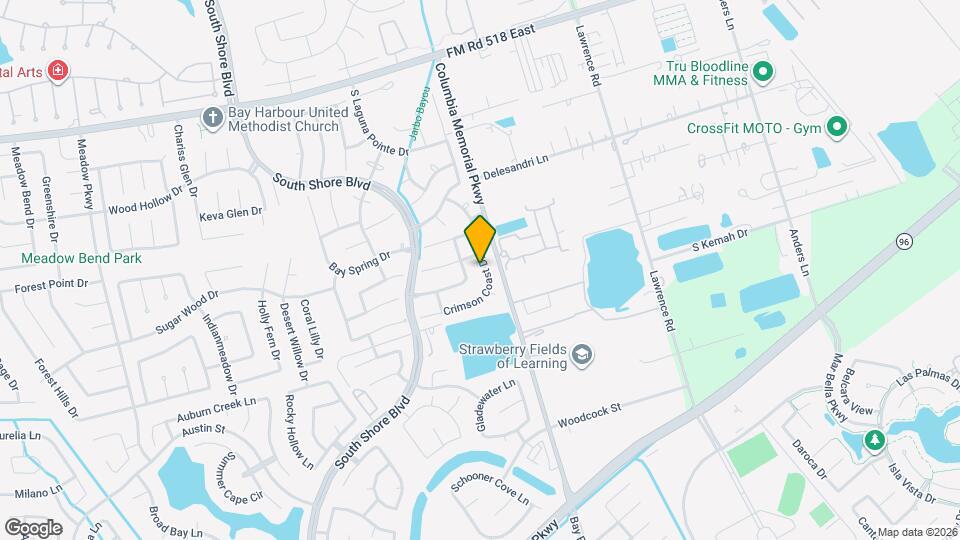 409 Crimson Coast Dr Mapa y Detalles de la Ubicación