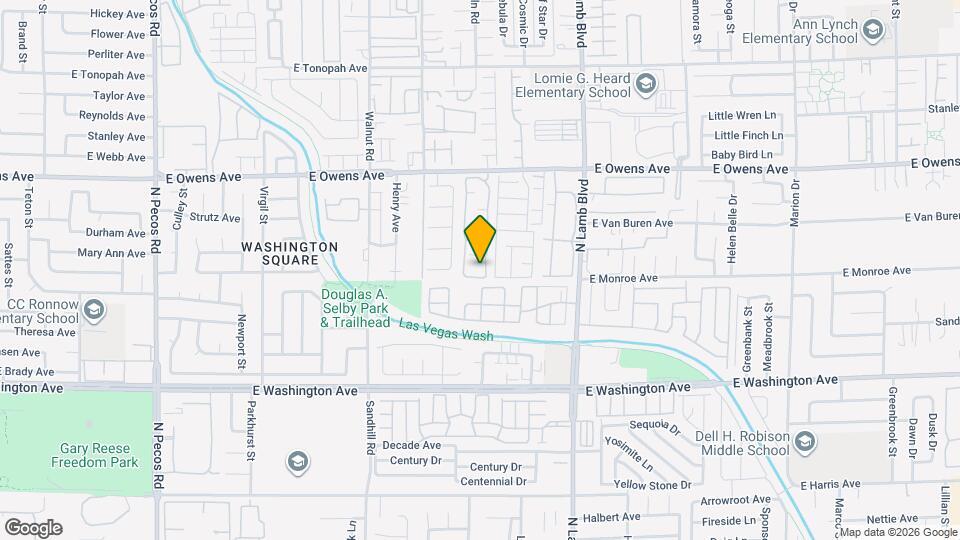 1401 Linnbaker Ln Map and Location Details