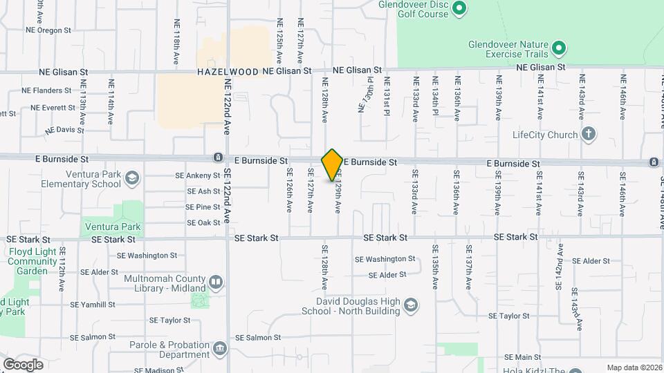 117 SE 129th Ave Mapa y Detalles de la Ubicación