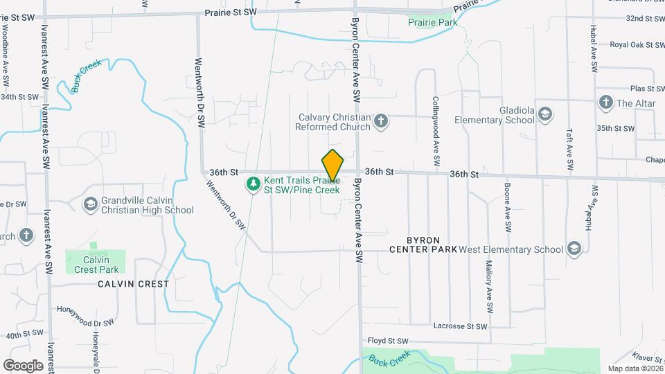 2420 36th St SW Map and Location Details