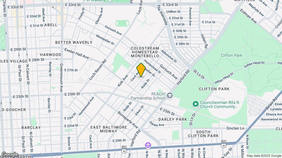 2600 Garrett Ave Mapa y Detalles de la Ubicación