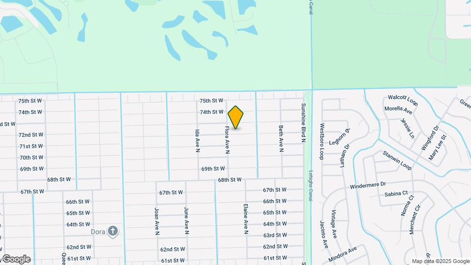 2614 72nd St W Map and Location Details