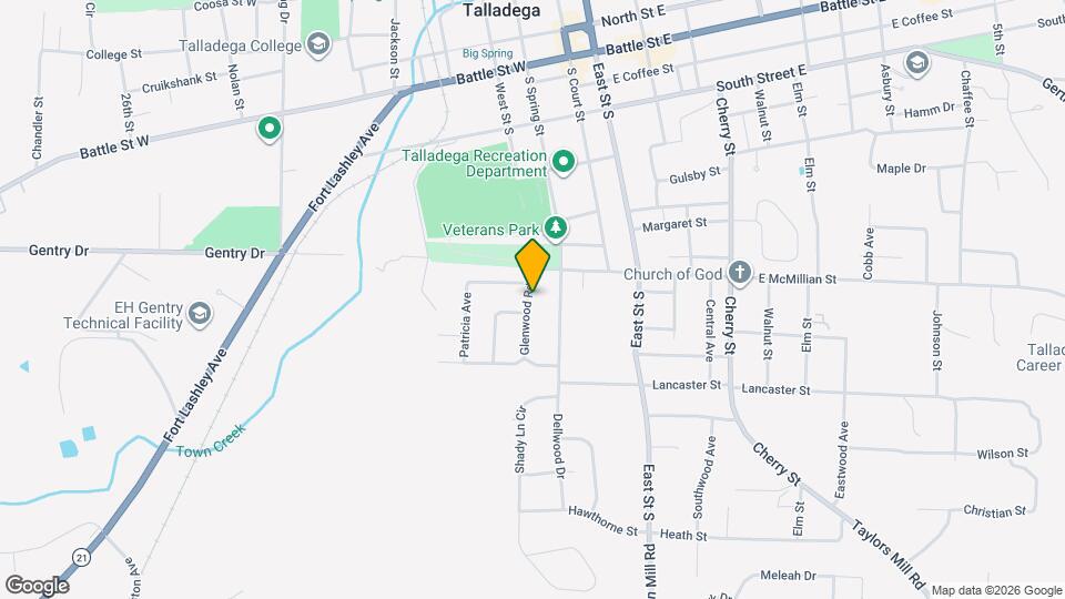 708 Glenwood Rd Map and Location Details