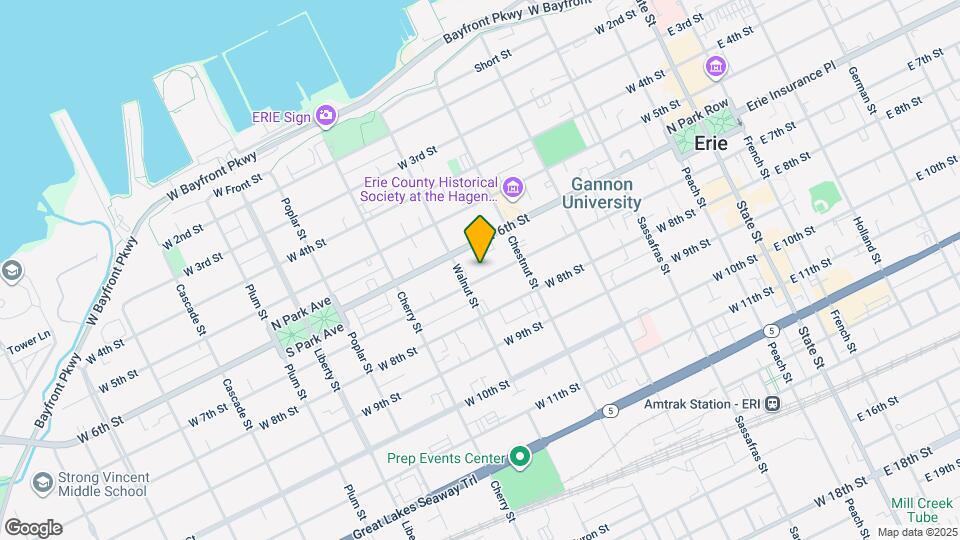446 W 7th St, Unit 1st Floor Map and Location Details