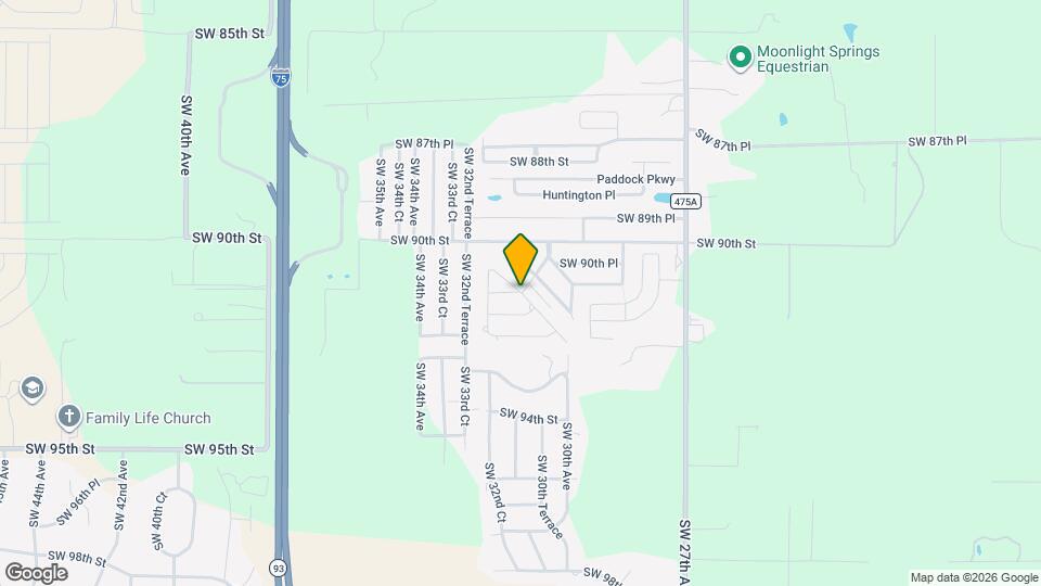 7206 SW 91st Ln Map and Location Details