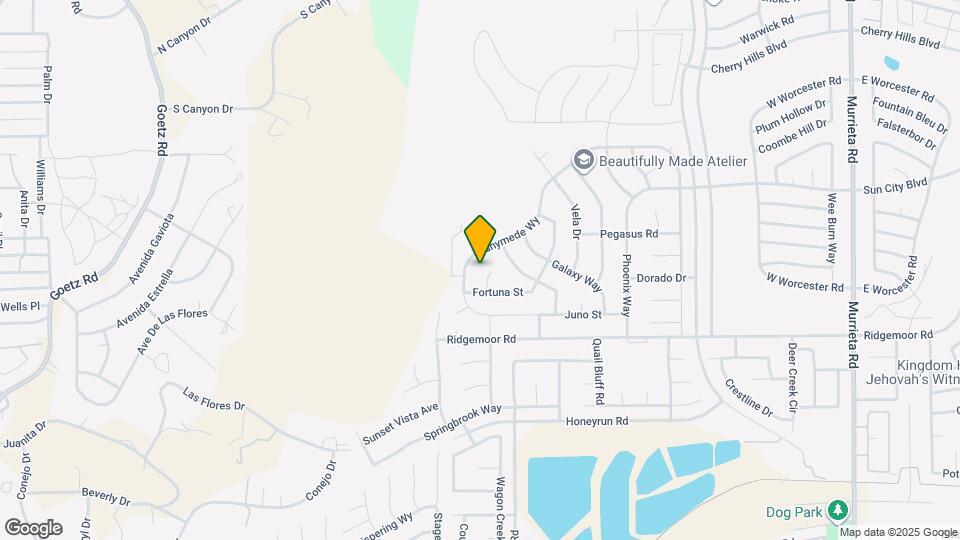 28819 Callisto Ct Mapa y Detalles de la Ubicación