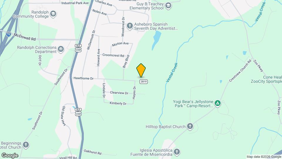 633 Hawthorne Dr Map and Location Details