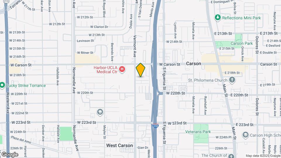 21830 S Vermont Ave Map and Location Details