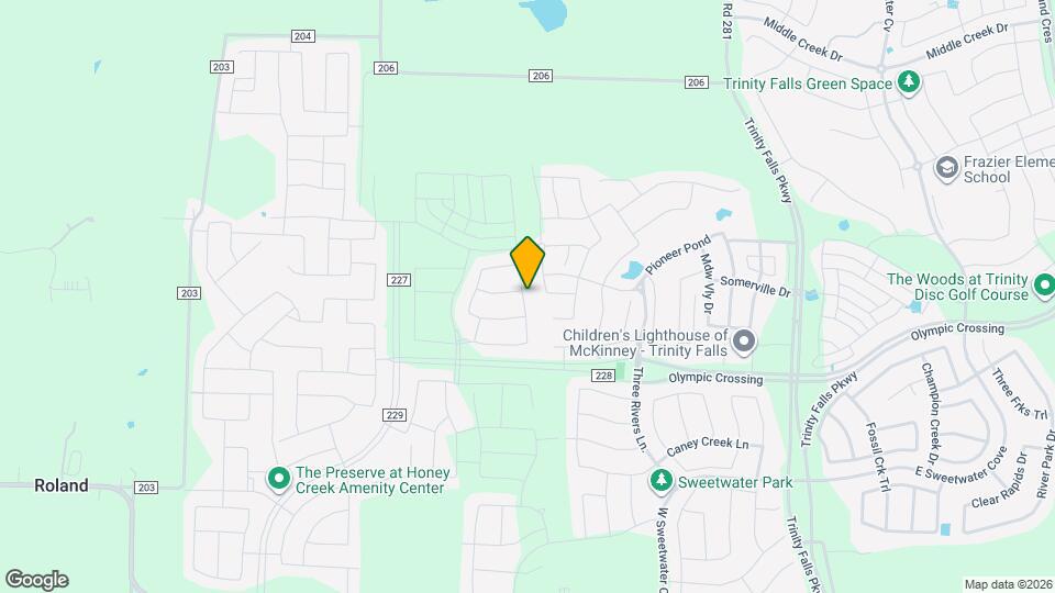 8116 Brookhaven Dr Map and Location Details