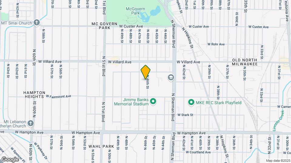 5073-5075-5075 N 46th St Map and Location Details