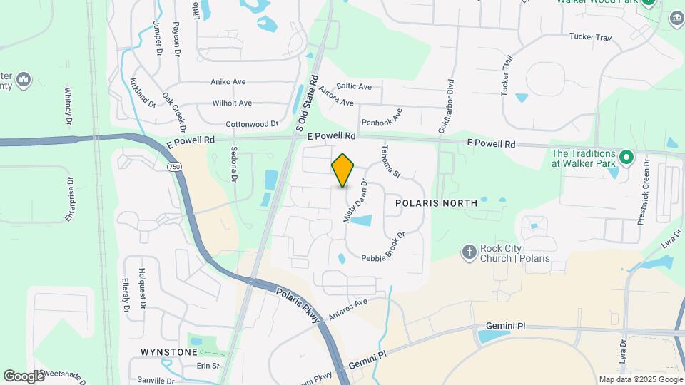 9181 Stream Pebble Dr Map and Location Details