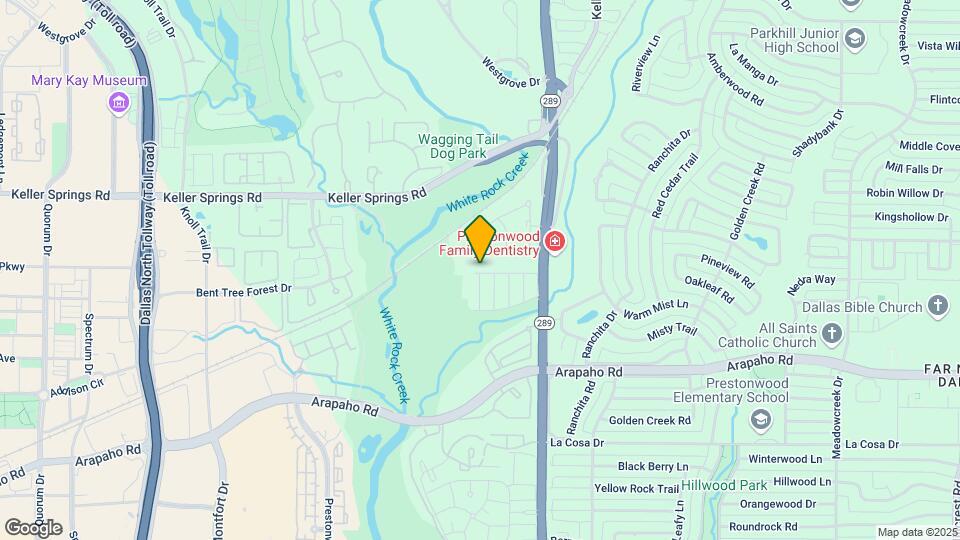 5829 Copperwood Ln Map and Location Details