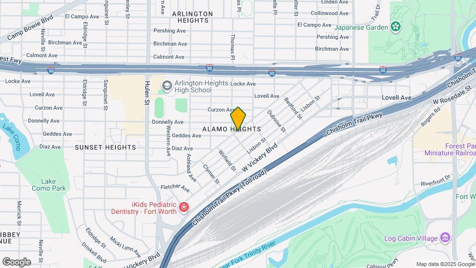 4133 Alamo Ave Map and Location Details