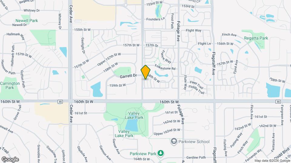 15842 Frisian Ln Map and Location Details