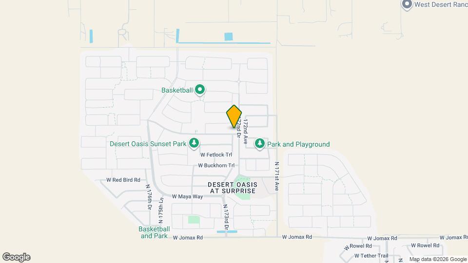 17268 W Straight Arrow Ln Map and Location Details