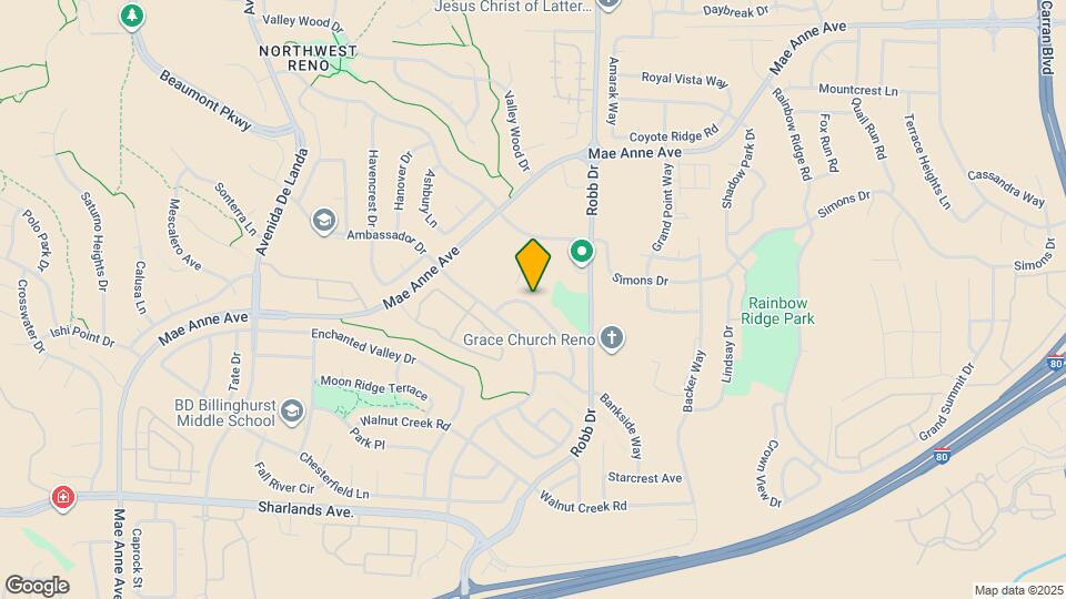 1400 Canyon Creek Rd Map and Location Details