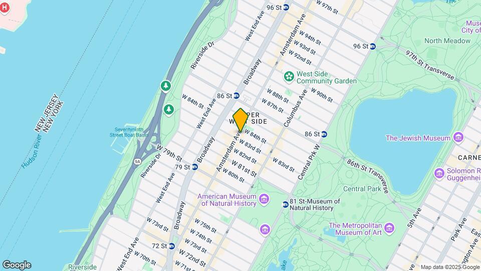 487 Amsterdam Ave Map and Location Details