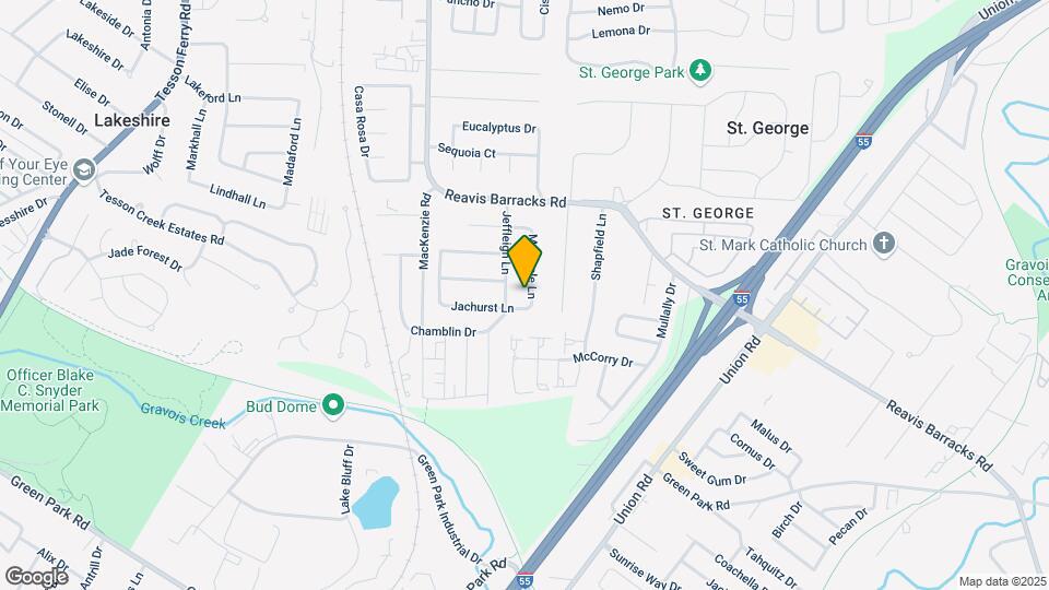 10147 Maryvale Ln Mapa y Detalles de la Ubicación