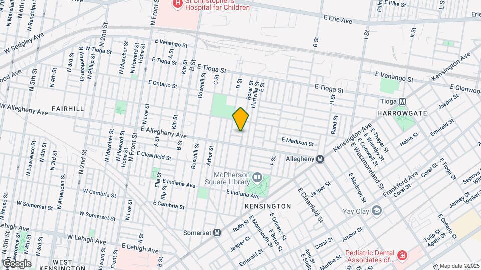 528 E Willard St Map and Location Details