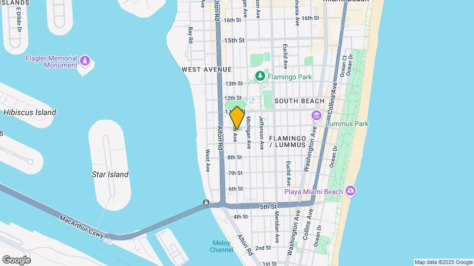 937 Lenox Ave Mapa y Detalles de la Ubicación