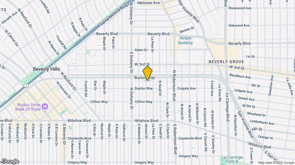320-322 N Almont Dr Map and Location Details
