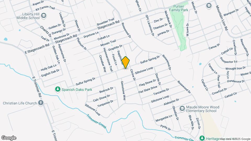 6006 Sulfur Spring Dr Map and Location Details