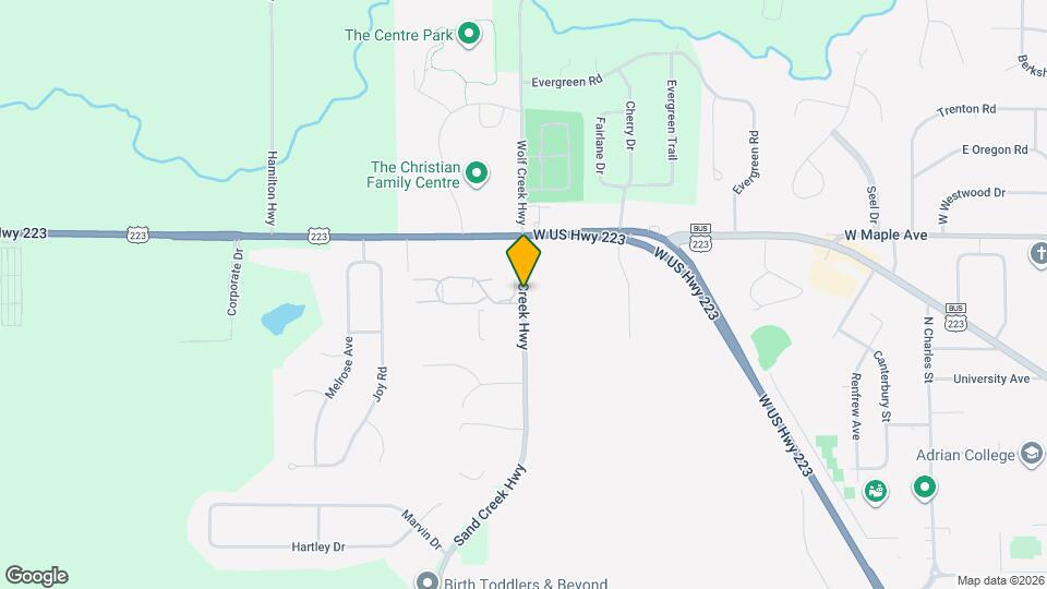 Sand Creek Apartments and Nearby Adrian Apartments For Rent Adrian, MI