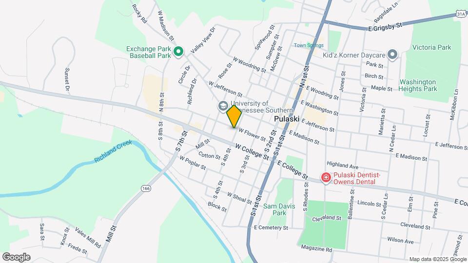 403 W Flower St, Unit A Map and Location Details