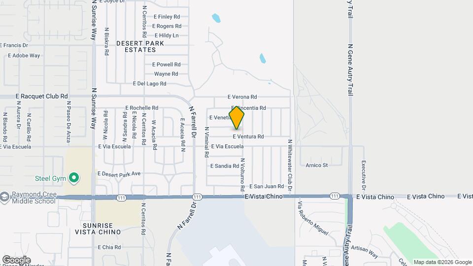 2872 E Ventura Rd Mapa y Detalles de la Ubicación