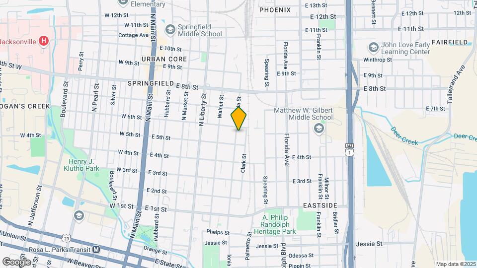 1531 Ionia St Map and Location Details