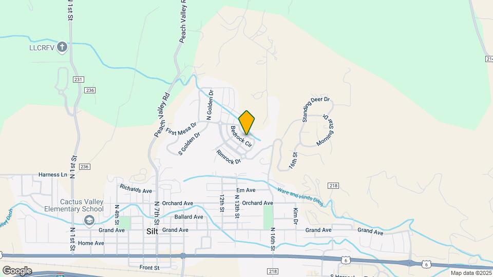 1266 Bedrock Cir Map and Location Details