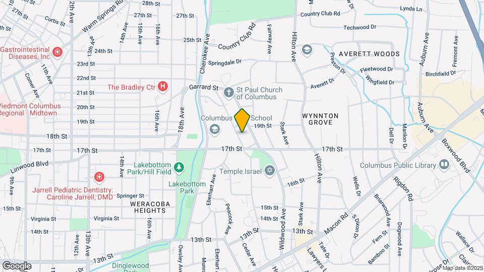 1724 Forest Ave Map and Location Details