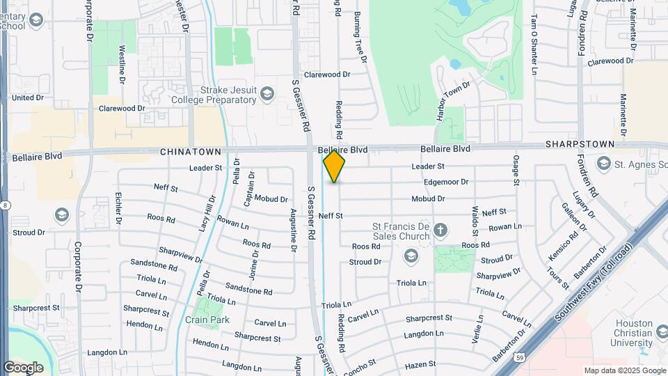 7102 Redding Rd Map and Location Details