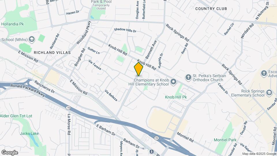 402 Paseo Alegre Map and Location Details