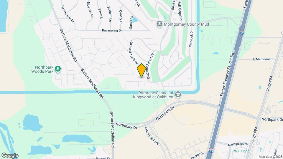 20787 Oakhurst Park Dr Map and Location Details