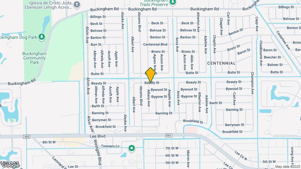 5327 Beauty St Map and Location Details